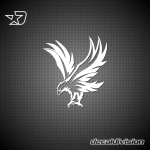Eagle Silhouette Sticker